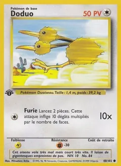 Doduo, Set de Base, n° 48