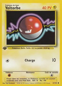 Voltorbe, Set de Base, n° 67
