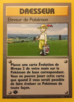 Éleveur de Pokémon, Set de Base, n° 76
