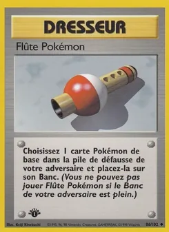 Flûte Pokémon, Set de Base, n° 86