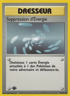 Suppression d'Énergie, Set de Base, n° 92