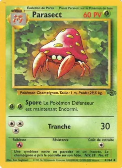 Parasect, Jungle, n° 41