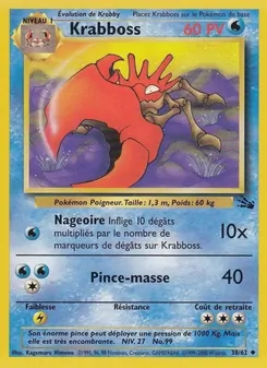 Krabboss, Fossile, n° 38