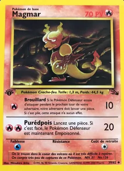 Magmar, Fossile, n° 39