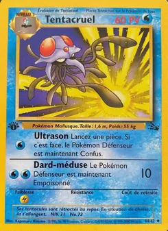 Tentacruel, Fossile, n° 44