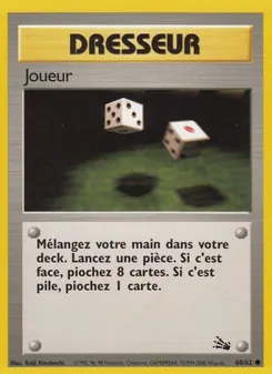 Joueur, Fossile, n° 60