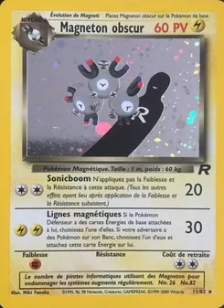 Magneton obscur, Team Rocket, n° 11