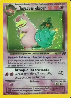 Flagadoss obscur, Team Rocket, n° 12