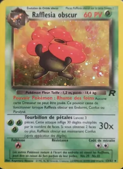 Rafflesia obscur, Team Rocket, n° 13