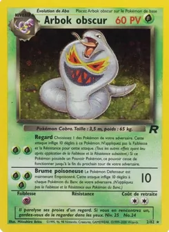 Arbok obscur, Team Rocket, n° 2