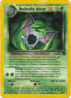 Nosferalto obscur, Team Rocket, n° 24