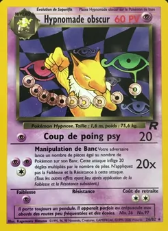 Hypnomade obscur, Team Rocket, n° 26