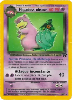 Flagadoss obscur, Team Rocket, n° 29