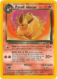Pyroli obscur, Team Rocket, n° 35