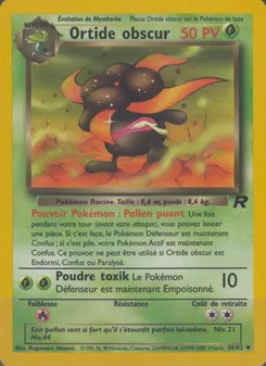 Ortide obscur, Team Rocket, n° 36