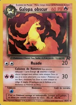 Galopa obscur, Team Rocket, n° 44