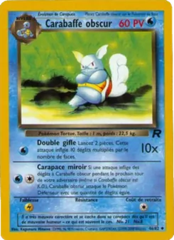 Carabaffe obscur, Team Rocket, n° 46