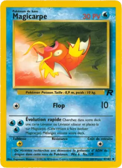 Magicarpe, Team Rocket, n° 47