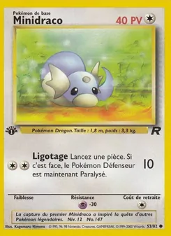 Minidraco, Team Rocket, n° 53
