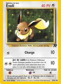 Évoli, Team Rocket, n° 55