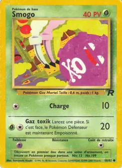 Smogo, Team Rocket, n° 58