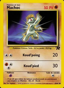 Machoc, Team Rocket, n° 59