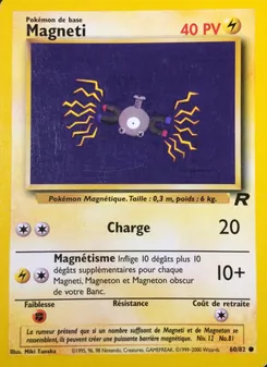 Magnéti, Team Rocket, n° 60