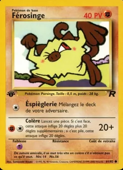 Férosinge, Team Rocket, n° 61
