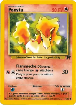 Ponyta, Team Rocket, n° 64