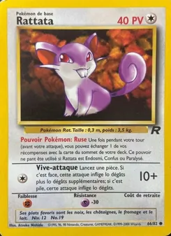Rattata, Team Rocket, n° 66