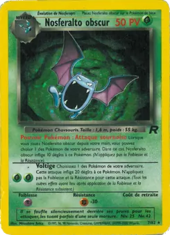 Nosferalto obscur, Team Rocket, n° 7