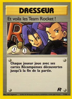 Et voila les Team Rocket !, Team Rocket, n° 71