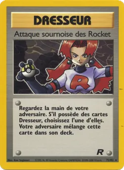 Attaque sournoise des Rocket, Team Rocket, n° 72