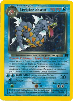 Léviator obscur, Team Rocket, n° 8