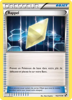 Rappel, Noir & Blanc, n° 102