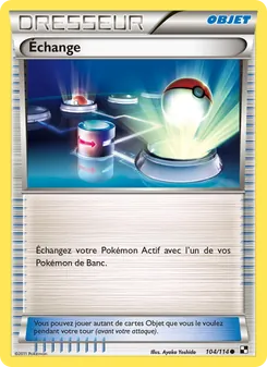 Échange, Noir & Blanc, n° 104