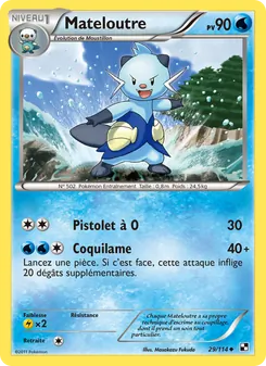 Mateloutre, Noir & Blanc, n° 29