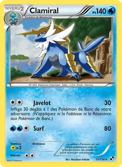 Clamiral, Noir & Blanc, n° 31