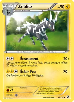 Zéblitz, Noir & Blanc, n° 42