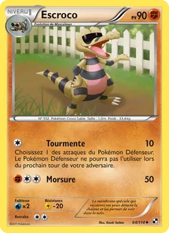 Escroco, Noir & Blanc, n° 64