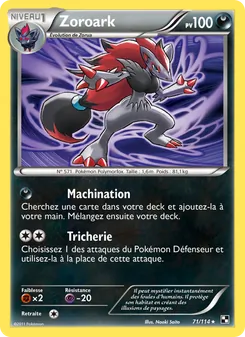 Zoroark, Noir & Blanc, n° 71