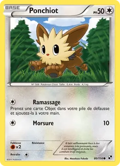 Ponchiot, Noir & Blanc, n° 80