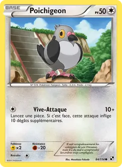Poichigeon, Noir & Blanc, n° 84