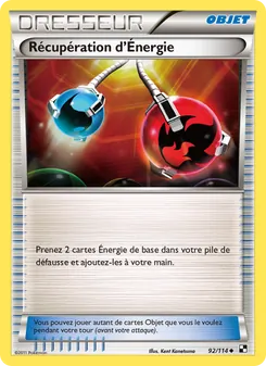 Récupération d’Énergie, Noir & Blanc, n° 92