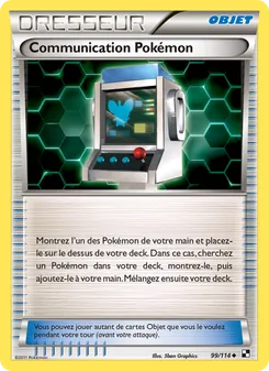 Communication Pokémon, Noir & Blanc, n° 99