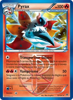 Pyrax, Explosion Plasma, n° 13