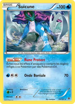 Suicune, Explosion Plasma, n° 20