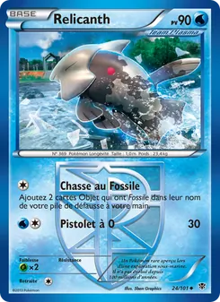 Relicanth, Explosion Plasma, n° 24