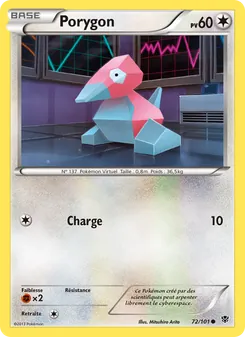 Porygon, Explosion Plasma, n° 72