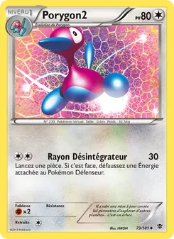 Porygon2, Explosion Plasma, n° 73